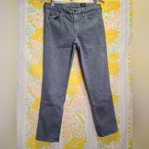 AG Adriano Goldschmied the prima crop mid-rise cigarette crop